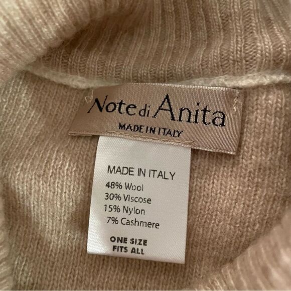 Note di Anita sweater poncho - Picture 5 of 6